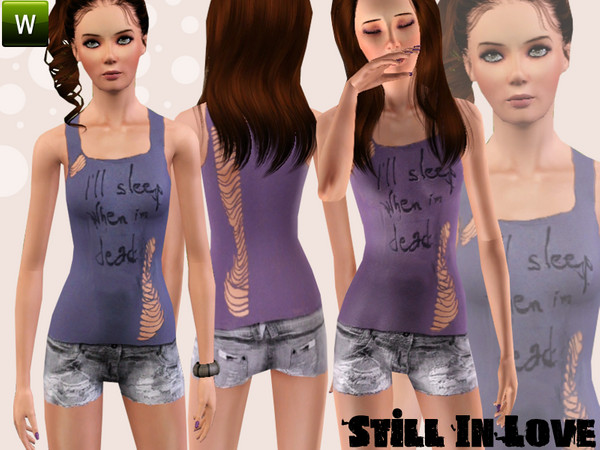 Sims 3 — Still In Love  by Simonka —  New fashionable outfit for your sims :) . It includes 1 recolorable channel, 3