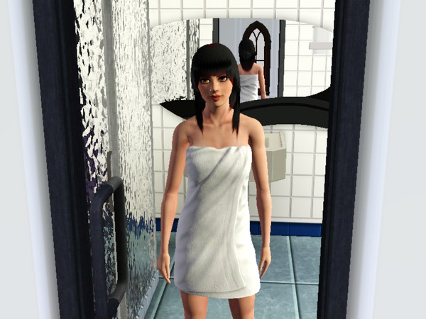 Sims 3 — af Towel Wrap by _aya_ — Now your adult female sims can walk around in just towels on!