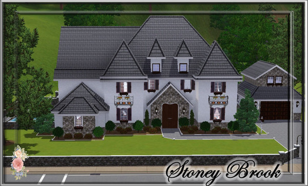 Sims 3 — Stoney Brook by JCIssette — This traditional styled home is now being offered for your Sims enjoyment. The