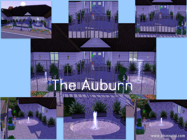 Sims 3 — The Auburn: Made for fun family living by milygo — Introducing: The Auburn. A five bedroom, four bathroom home