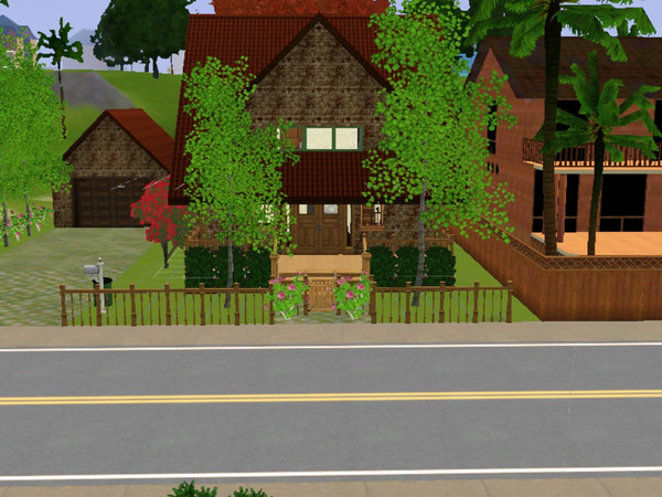 Sims 3 — Quant Home by Alicia_Bridges — Quant Home is an adorable 1 bedroom 2 bath home. 