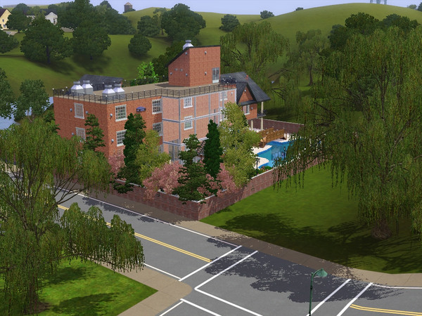 Sims 3 — Larkins Pottery by peewee — 200 years ago this building was built to produce Larkins Pottery. The ledgedary