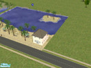 Sims 2 — Beach paradise by siv_halo9992 — Ive created a beach house with the lucious back yard as a beach. The house