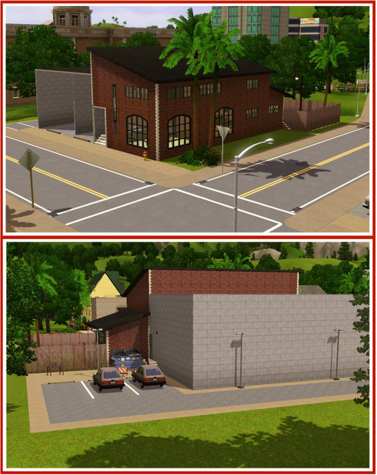 The Sims Resource - New Sunset Fire Station