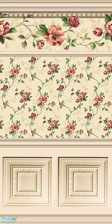 Sims 2 — Climbing Rose by Halfcreek — created by Halfcreek