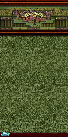 Sims 2 — NSC Wallpaper - Craftsman 5 by Neptunesuzy — Your Sims will Love this Prairie Style Wallpaper! Enjoy! This file