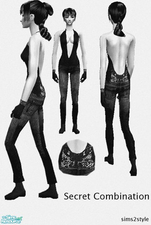 Sims 2 — Secret combination by simseviyo — mesh1
