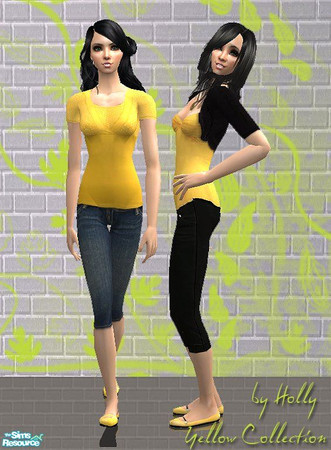 Sims 2 — Yellow Collection by *Holly — Yellow collection - you linke this colour? So this collection is for you! Yellow