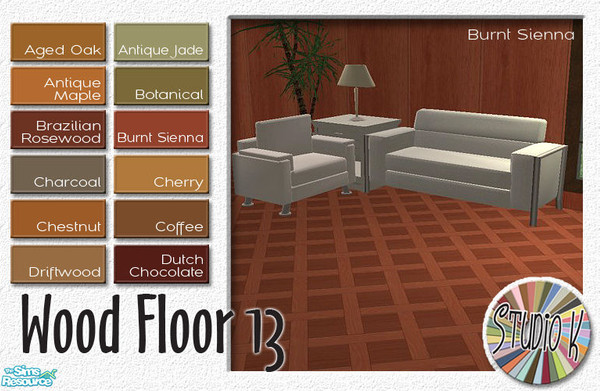 Sims 2 — Studio K Wood Floor 13_01 by StudioKhagerks — 