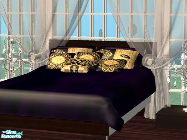 Sims 2 — Once Upon a Bed - Royal Bed by kibanahnah — Tired of incomfortable and oh-so commun beddings? Craving the soft