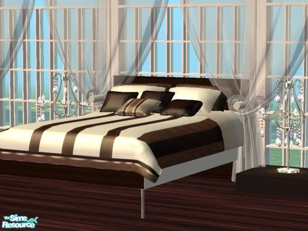 Sims 2 — Once Upon a Bed - brownie by kibanahnah — Tired of incomfortable and oh-so commun beddings? Craving the soft