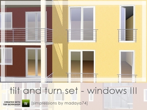 Sims 3 — Tilt and Turn Set - Windows 3 by madaya74 — This is the third part of Tilt and Turn Set. 6 single windows 1x1 6