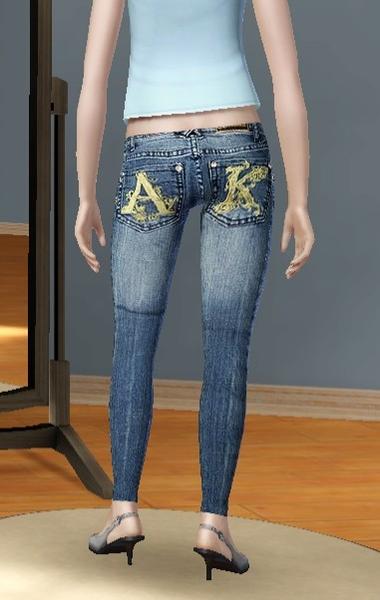 Precious Sims' Teen Skinny Jeans