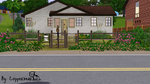 Sims 3 — New Beginnings by copperbear — Family starter home...set up for small family with baby. Baby room could easily