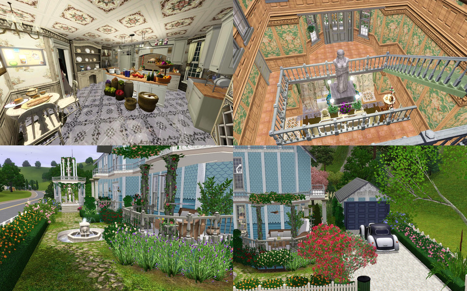 The Sims Resource Victorian House For Sale