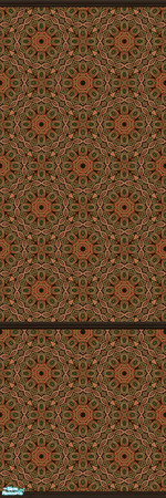 Sims 2 — Orient Express 40 by drouinr — The beauty of these Asian-inspired wall coverings is achieved through the