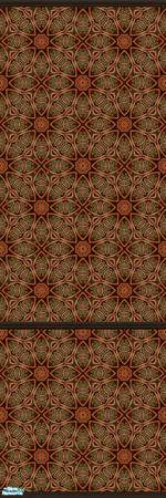Sims 2 — Orient Express 54 by drouinr — The beauty of these Asian-inspired wall coverings is achieved through the