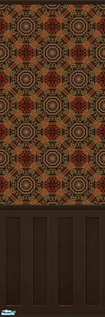 Sims 2 — Orient Express 58 by drouinr — The beauty of these Asian-inspired wall coverings is achieved through the
