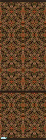 Sims 2 — Orient Express 83 by drouinr — The beauty of these Asian-inspired wall coverings is achieved through the