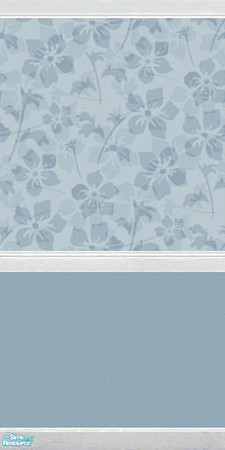 Sims 2 — Blue Hawaii by stacia_angel — elegant, simple, blue orchids