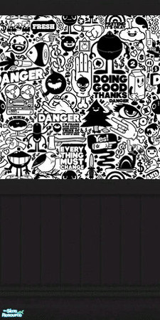 Sims 2 — Cartoon by stacia_angel — fun for your walls