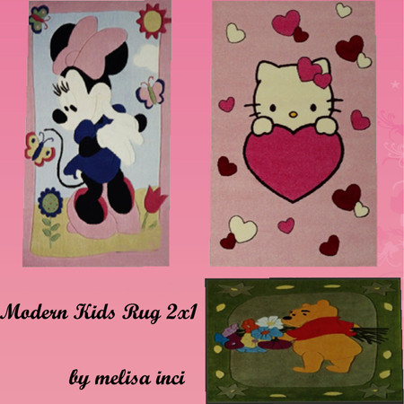 Sims 3 — Modern Kids Rug Square  by melisa_inci — Modern Kids Rug Square Size 2x1 by melisa inci
