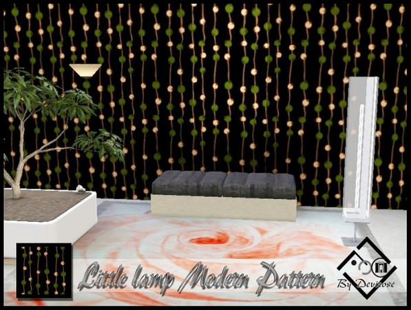 Sims 3 — Little lamp Modern by Devirose — by Devirose