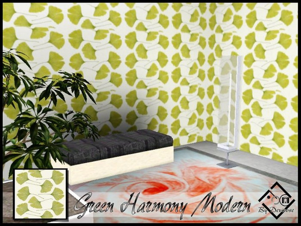 Sims 3 — Green Harmony Modern by Devirose — by Devirose