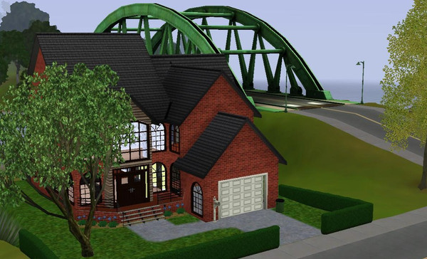 Sims 3 — Fontaine by Nomasaurus — This is my first upload, so excuse the lack of extreme quality :X It's a simple brick