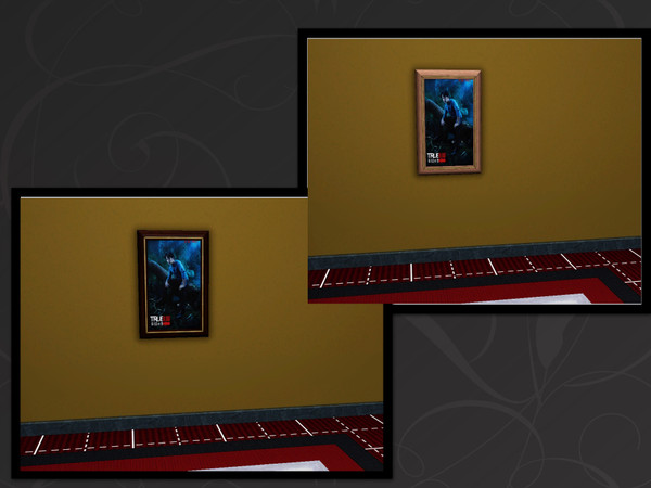 Sims 3 — TrueBlood poster Bill v1 by Lady_Dane — Showing the vampire bill from the tv-serie trueblood, poster is from 3