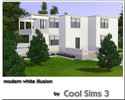 Sims 3 — Modern White Illusion by Cool Sims 3 — Expirence the magic of ultimate and modern style with Modern White