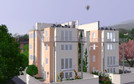 Sims 3 — Magnolia View Apartments by caseycat — Four spacious two-storey apartments. The playable lot is the top left one