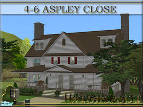 Sims 2 — 4-6 Aspley Close by hatshepsut — A comfortable nicely furnished and decorated pair of semi-detached homes. Each