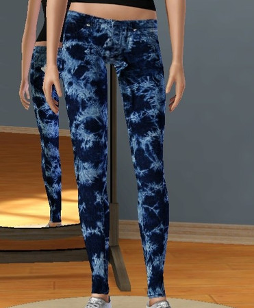 Sims 3 — Marble JeansII by Precious_Sims — Download includes both recolorable and not recolorable