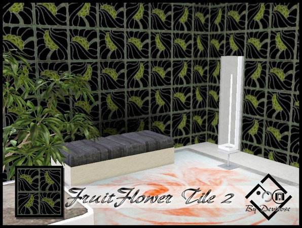 Sims 3 — FruitFlower Tile 2 by Devirose — by Devirose