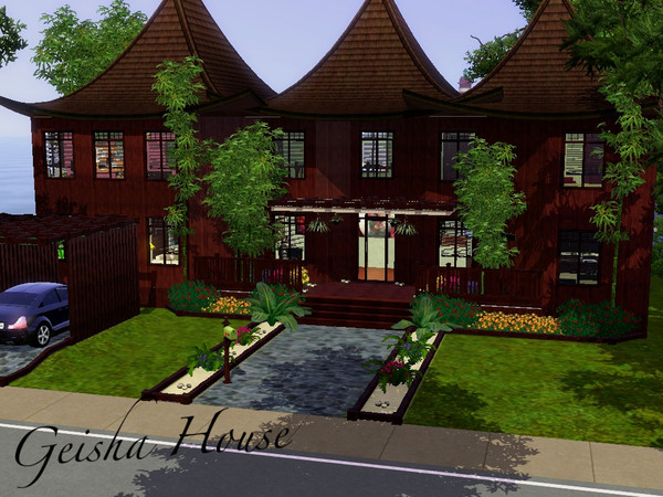 Sims 3 — Geisha house1.. by xloroflora — Geisha house1..