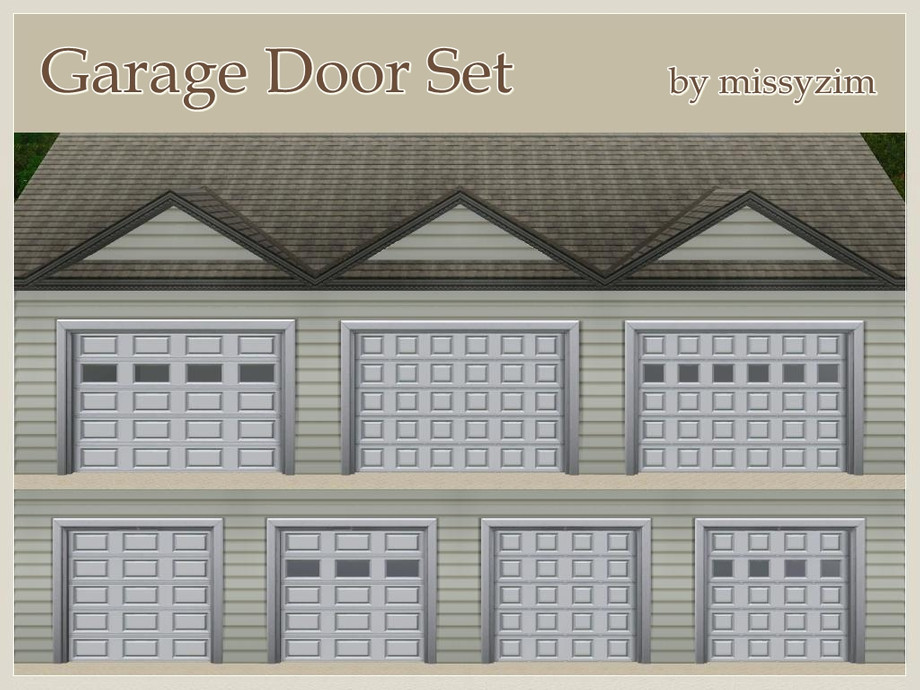 Missyzim S Garage Door Set