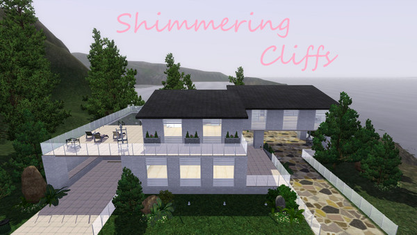 Sims 3 — Shimmering Cliffs by jaedub2 — Shimmering Cliffs.This house is perfect for a sim star! It features 2 stories