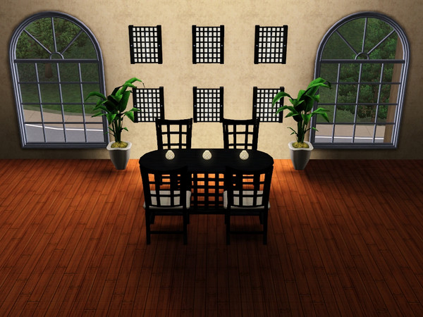 Sims 3 — Barcellona Dining Table by dixie_blue012000 — Barcellona Dining Table