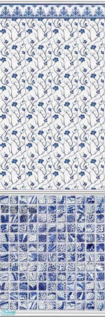 Sims 2 — Deftly Delft - 32 by drouinr — Delftware, or Delft pottery, denotes blue and white pottery made in and around