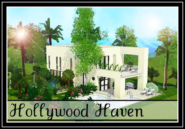 Sims 3 — Hollywood Haven by Bugab00 — A spectacular Hollywood-style home with a surrounded tropical nature. There are two