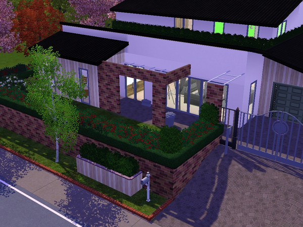 Sims 3 — modern inn by j-mn1011 — this is a modern 5 bed room house for the big families it has 4 baths rooms big kitchen