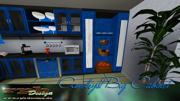 Sims 3 — rpb Amethyst big cabinet by ruhrpottbobo — rpb Amethyst big cabinet 