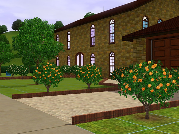 Sims 3 — villa 001 by jefman56 —  fully furnished villa, with 3 bedrooms and 2 bathrooms. + pool 