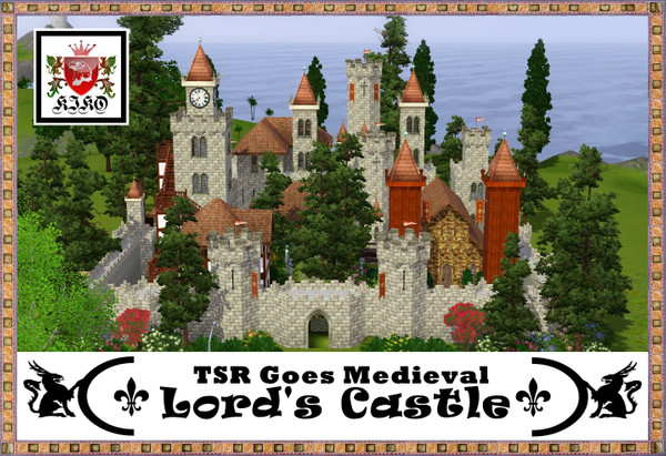 Sims 3 — The Lord's Castle by kikoklon — Nice Castle for The Grand Lord and The Lady. First floor: Kitchen, Dinning Room,