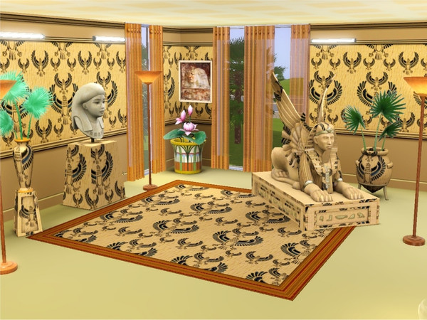 Sims 3 — marcorse_pharaoh's falcon pattern by marcorse — A clear and interesting pattern featuring the symbolic Falcon of