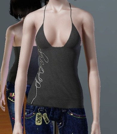 Sims 3 — DKNY Top by Precious_Sims — DKNY Top For adult females