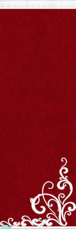 Sims 2 — Red and White Set - Wall 13c by Grisu — Part of my Red and White Set. Red wallpaper with stucco crown, white