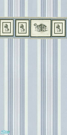 Sims 2 — Brave Borders - 1 by tdyannd — One of four walls in my \'Brave Borders\' set.