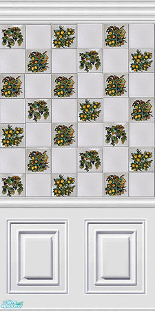 Sims 2 — More Fruit Tile by Halfcreek — created by Halfcreek